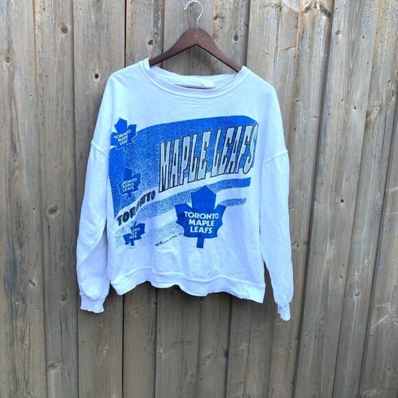 Vintage 1993 Toronto Maple Leafs Crewneck Sweater - Picture 5 of 7